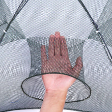 Load image into Gallery viewer, 12 Holes Magic Fishing Trap Full Automatic Folding Shrimp Cast Cage Crab Fish Net