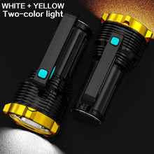 Load image into Gallery viewer, LED Flashlight Spotlight 1200mAh USB Rechargeable Hand Torch Super Bright Work Light Lamp Searchlight