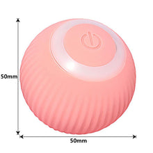 Load image into Gallery viewer, Interactive Smart Cat Toy Automatic Rolling Cat Ball Self-Moving Kitten Toys USB Rechargeable