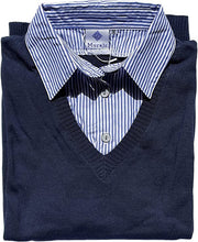 Load image into Gallery viewer, Murals Women’s Long Sleeve Jumper Sweater, Button Collared, 100% Cotton