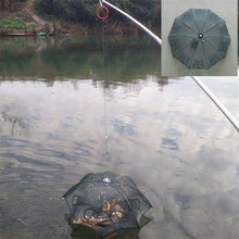 Load image into Gallery viewer, 12 Holes Magic Fishing Trap Full Automatic Folding Shrimp Cast Cage Crab Fish Net