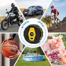 Load image into Gallery viewer, 12V Car Tyre Inflation Tire Inflator Pump Automatically Inflator Air Compressors