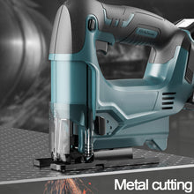 Load image into Gallery viewer, Cordless 4000r/m Woodworking Cutter Jig Saw Cutting Jigsaw with Battery + Charger 18V