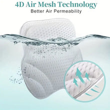 Load image into Gallery viewer, Ergonomic Bathtub Pillow Spa Cushion For Head Neck Back Support Slip 4D Air Mesh Soft Tub For Headrest