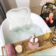 Load image into Gallery viewer, Ergonomic Bathtub Pillow Spa Cushion For Head Neck Back Support Slip 4D Air Mesh Soft Tub For Headrest