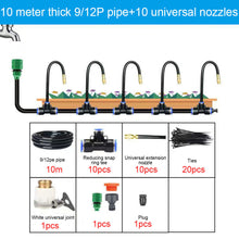 Load image into Gallery viewer, 5M/10M Misting System Kit Adjustable Automatic Misting Watering Kit for Garden