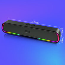 Load image into Gallery viewer, Wireless Bluetooth RGB Gaming TV Soundbar PC Speaker Bluetooth Sound Surrounded