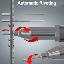 Load image into Gallery viewer, Cordless Electric Rivet Gun Brushless Automatic Blind Tool Skin with 4 Rivets for Makita 18V Li-ion Battery