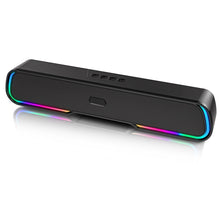 Load image into Gallery viewer, Wireless Bluetooth RGB Gaming TV Soundbar PC Speaker Bluetooth Sound Surrounded