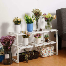 Load image into Gallery viewer, 2 Tier Under Sink Storage Shelf Kitchen Organizer Drawer Expandable Cabinet Rack