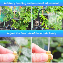 Load image into Gallery viewer, 5M/10M Misting System Kit Adjustable Automatic Misting Watering Kit for Garden