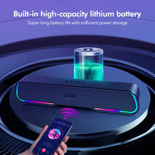 Load image into Gallery viewer, Wireless Bluetooth RGB Gaming TV Soundbar PC Speaker Bluetooth Sound Surrounded