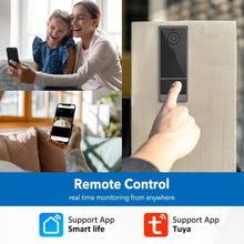 Load image into Gallery viewer, Smart WiFi Doorbell Video Door Bell Audio Intercom Night Vision Doorbell Camera