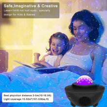 Load image into Gallery viewer, LED Night Star Galaxy Projector Light Lamp Rotating Starry Baby Room Kids Gift