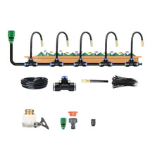 Load image into Gallery viewer, 5M/10M Misting System Kit Adjustable Automatic Misting Watering Kit for Garden