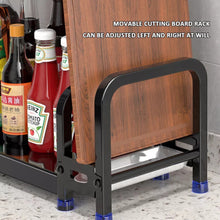 Load image into Gallery viewer, 3 Tier Stainless Steel Kitchen Spice Rack Storage Organizer Seasoning Bottle Stand Shelf Holder