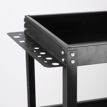 Load image into Gallery viewer, 3-Tier Steel Tool Trolley Cart Workshop on Wheels Trolly Work Mechanic 150Kg