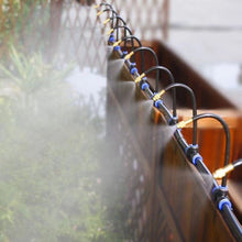 Load image into Gallery viewer, 5M/10M Misting System Kit Adjustable Automatic Misting Watering Kit for Garden