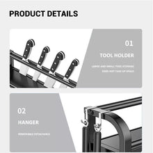 Load image into Gallery viewer, 3 Tier Stainless Steel Kitchen Spice Rack Storage Organizer Seasoning Bottle Stand Shelf Holder