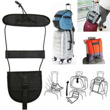 Load image into Gallery viewer, Travel Luggage Adjustable Bag Bungee Suitcase Tape Belt Carry On Strap