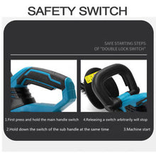 Load image into Gallery viewer, Cordless Hedge Trimmer Garden Cutter Fit For Makita Battery Powered 18V 1400W