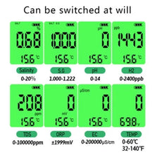 Load image into Gallery viewer, Digital PH Meter TDS EC Salinity Temperature Swimming Pool Water Quality Monitor Tester