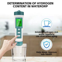 Load image into Gallery viewer, Digital PH Meter TDS EC Salinity Temperature Swimming Pool Water Quality Monitor Tester