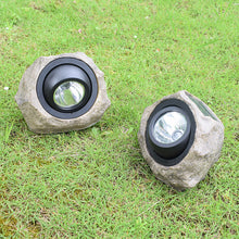 Load image into Gallery viewer, LED Solar Simulation Stone Lamp Outdoor Light Garden Lawn Decorative Lighting