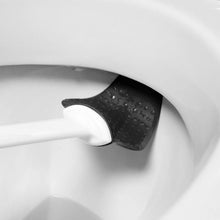 Load image into Gallery viewer, Silicone Toilet Brush with Toilet Gap Brush Holder Cleaning Brush Set