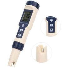 Load image into Gallery viewer, Digital PH Meter TDS EC Salinity Temperature Swimming Pool Water Quality Monitor Tester
