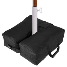 Load image into Gallery viewer, Heavy Umbrella Base Sandbag Parasol Stand Weights Banana Hanging Cantilever