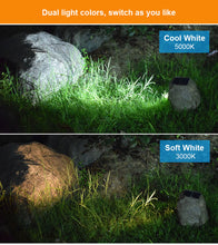 Load image into Gallery viewer, LED Solar Simulation Stone Lamp Outdoor Light Garden Lawn Decorative Lighting