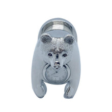 Load image into Gallery viewer, Bear Clock Card Notes Holder Gift Idea