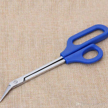 Load image into Gallery viewer, Easy Grip Toenail Scissors Clippers Long Reach Toe Nail Cutter Trimmer