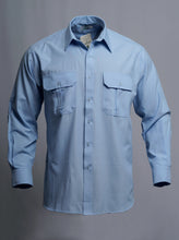 Load image into Gallery viewer, Made in Australia Mens Long Short Sleeve Shirt Plain Oxford Countryman Men Clothing 10618