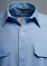 Load image into Gallery viewer, Made in Australia Mens Long Short Sleeve Shirt Plain Oxford Countryman Men Clothing 10618