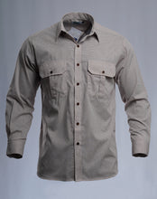 Load image into Gallery viewer, Made in Australia Long Short Sleeve Mens Check Shirt Countryman Clothing 10518