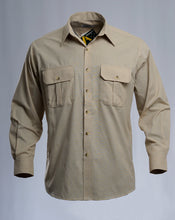 Load image into Gallery viewer, Mens Long Sleeve Plain Shirt Country Traditional Men Clothing Made in Australia 10018