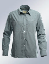 Load image into Gallery viewer, Made in Australia Women Long Short Sleeve Check Shirt Ladies Classic Blouse 610217