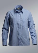 Load image into Gallery viewer, Made in Australia Women Long Short Sleeve Check Shirt Ladies Classic Blouse 610217