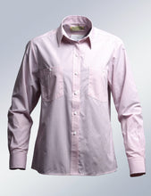 Load image into Gallery viewer, Made in Australia Women Long Short Sleeve Check Shirt Ladies Classic Blouse 610217