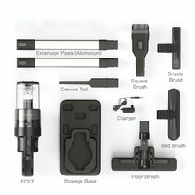 Load image into Gallery viewer, 2 in 1 Rechargeable Vacuum Cleaner Cordless Cyclone Handheld Stick Car Home - Black