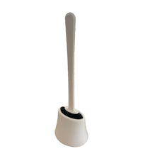 Load image into Gallery viewer, Silicone Toilet Brush with Toilet Gap Brush Holder Cleaning Brush Set