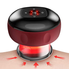 Load image into Gallery viewer, 12 Adjustable Level Portable LCD Electric Cupping Therapy Massager USB Rechargeable