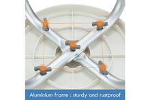 Load image into Gallery viewer, Swivel Shower Chair Seat Adjustable Bath Stool Aluminum Bench