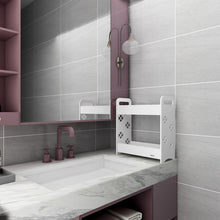 Load image into Gallery viewer, Multi-Function 2Tier Organizer Cosmetic Holder Storage Box Rack Shelf Kitchen Home