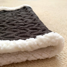 Load image into Gallery viewer, Ultra Plush Soft and Warm Comfortable Hoodie Scarf Blanket with Pockets - Grey