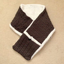 Load image into Gallery viewer, Ultra Plush Soft and Warm Comfortable Hoodie Scarf Blanket with Pockets - Grey