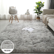 Load image into Gallery viewer, Soft Floor Rugs Mat Shaggy Fluffy Large Area Carpet Living Room Bedroom - Light Grey