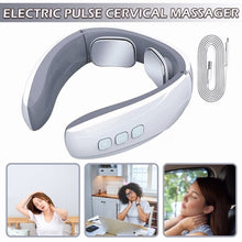 Load image into Gallery viewer, Portable Lymphatic Relief USB Rechargeable Neck Massager EMS Neck Acupoint Massage Device 6 Model